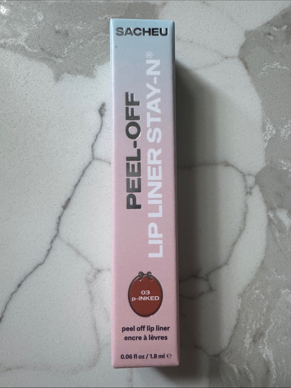 🌸5/$25🌸 Sacheu peel-off lip liner stay-n in p-inked